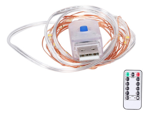 Cadena De Luces Led, 8 Modos, Luces Colgantes Starburst Con