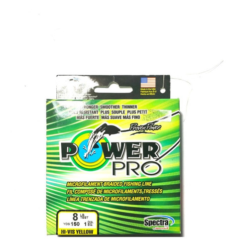 Multifilamento Power Pro By Spectra 8 Lb-150y