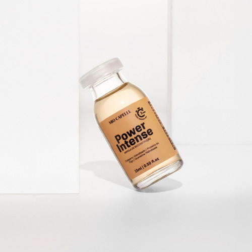 Ampola de Reconstrução Capilar Power Intense 15l Mio Capelli