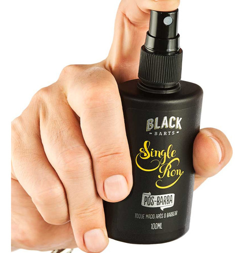Pós Barba Spray Zero Vermelhidão 100ml Black Barts
