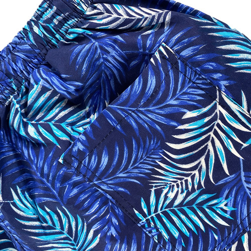 Traje De Baño Estampado De Hojas De Palma