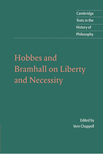 Libro: Hobbes And Bramhall On Liberty And Necessity Texts In