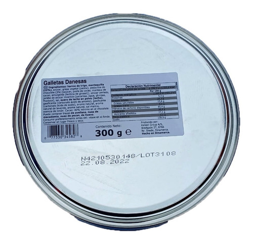 Imagen 2 de 2 de Lata Galletas Royal Dansk Danesas Love Spring 300g
