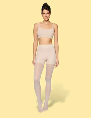Meia Calça De Compressão Kendall Com Ponteira Rosé P