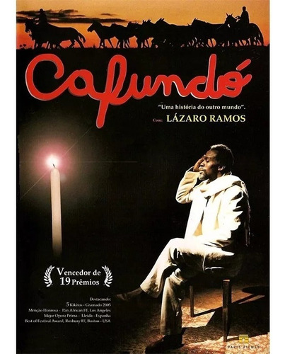 Dvd Cafundó - Lázaro Ramos - Original - Novo - Lacrado