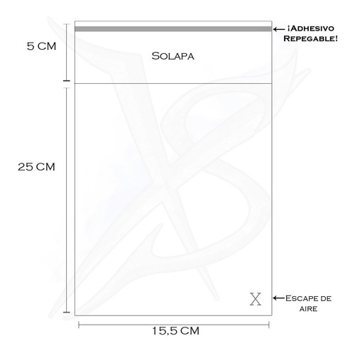 Imagen 2 de 4 de Manga Bag - Protector De Mangas B6 X25 - Xion Store