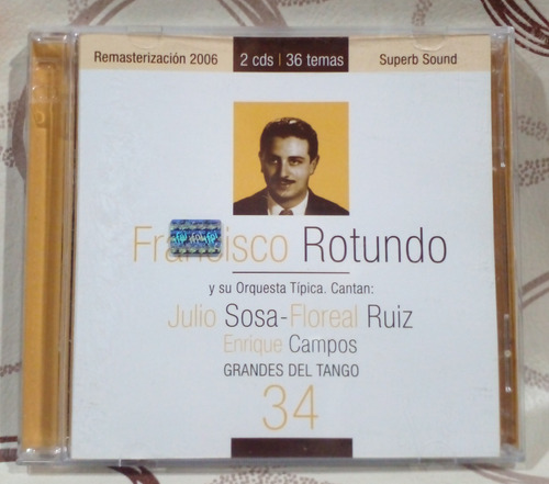 Cd Francisco Rotundo Y Su Orq. Tipica Cantan Sosa, Ruiz Y Ca