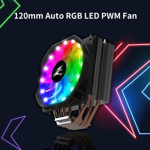 Ventilador Enfriador De Aire Para Cpu Zalman 9x Optima Rgb,
