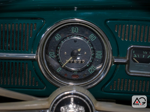 Volkswagen Fusca 1200 1966 Placa Preta