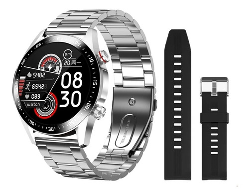 Reloj Inteligente Smartwatch E1-2 Para Hombre + Correa Adic.