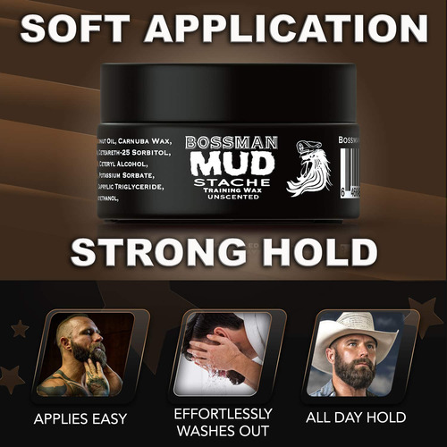 Bossman Kit De Aseo Para Barba Y Bigote Para Hombre Mmg