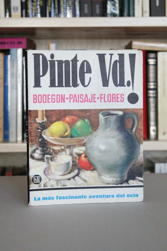 Pinte Usted Bodegon Paisaje Flores Manual Teoría Prática Bj6