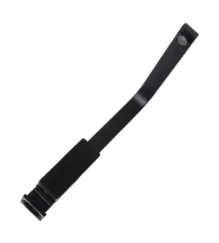 Imagen 3 de 5 de Griferia Monocontrol Elegante, Tipo Cuello De Ganso Negra