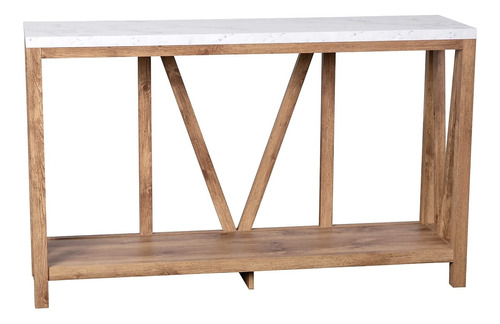 Flash Furniture Charlotte Farmhouse - Mesa Consola De 2 Nive