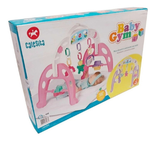 Imagen 3 de 6 de Gimnasio Para Bebe Baby Gym Calesita Playking