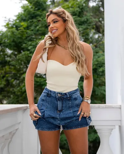 Consciência jeans cheap shorts