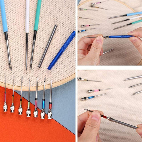 10 Piece Embroidery Diy Knitting Kit Set