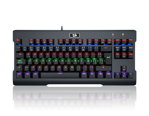 Teclado Mecanico Gamer Redragon Visnu Rainbow K561r Español