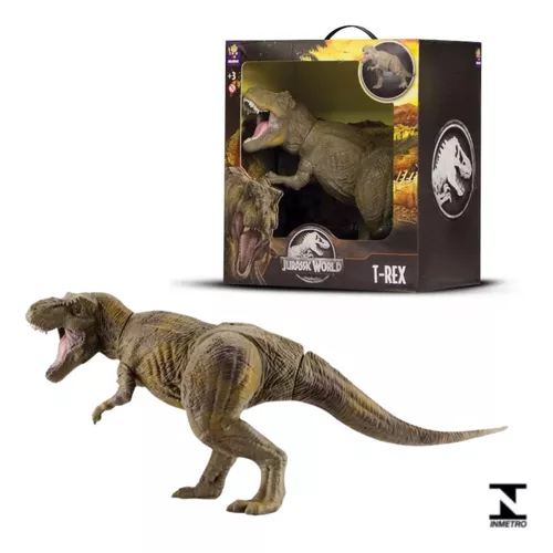 T-Rex Dinossauro de Brinquedo Realista Articulado Jurassic em