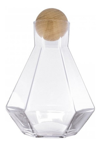 Botella De Lujo Diamond Tapa Esferica 1.3 L Jarra Botellon