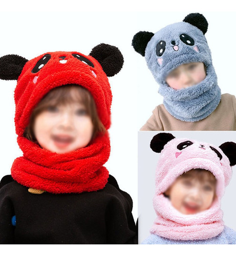 Lindo Oso Con Sombrero De Invierno Para Niños [u]