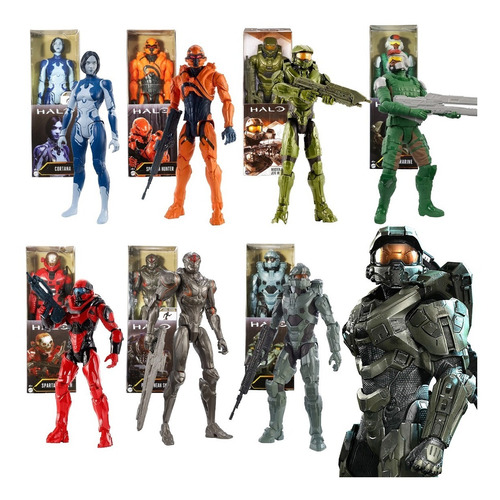 Halo Figuras De Accion Mattel