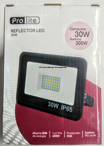 Foco Reflector Led 30w Ip65 - 6500k - 90lm Prolite Molveno