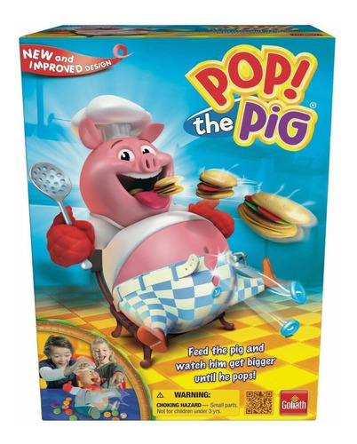 Pop The Pig Pop El Puerquito Alimenta Al Cerdito Original