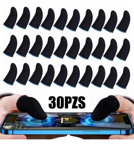 30 Pzs Dedales Dedos Fundas Gamer Touch Guantesitos