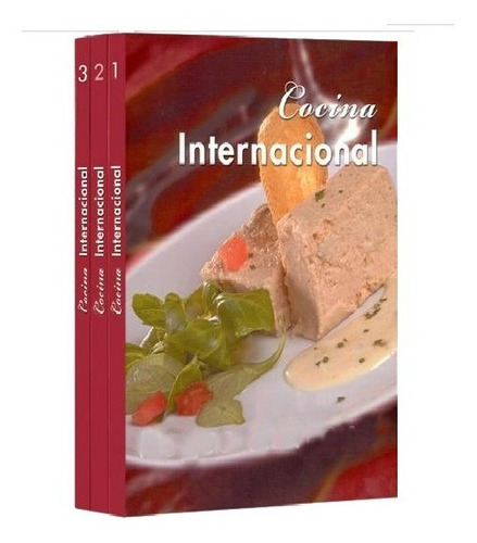 Libros Cocina Internacional 3 Tomos - Grupo Cultural