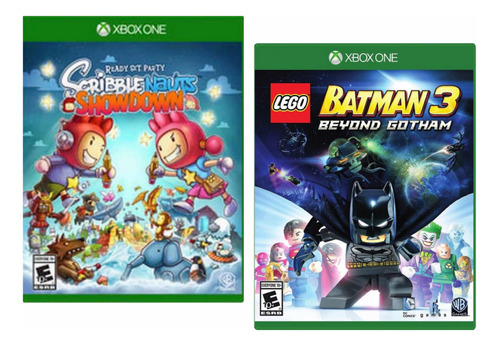 Combo Pack Screbble Nuts + Lego Batman 3 Xbox One Nuevos*