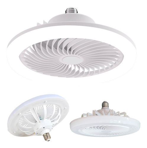 Ventilador Techo Con Lámpara Led 2en1 Con Control 85v 3tonos