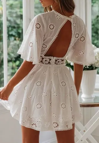 Vestido branco reveillon mercado hot sale livre