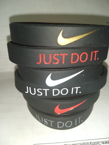 Pulsera Nike adidas Live Silicona Original Wrist Band Baller