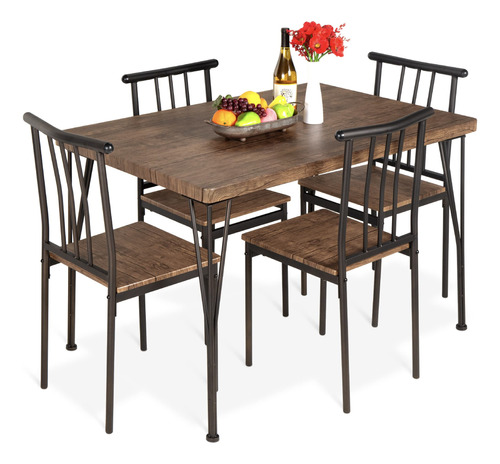 Best Choice Products Juego De 5 Muebles De Mesa De Comedor .