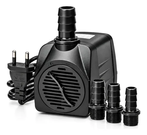 Bomba Submersa 2000l/h Lago Cascata Aquário Tanque De Peixes