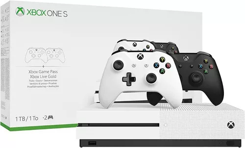 Consola Xbox One S 1Tb con 2 Controles