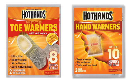 Hothands Calentadores De Manos Y Dedos Del Pie, Paquete De C