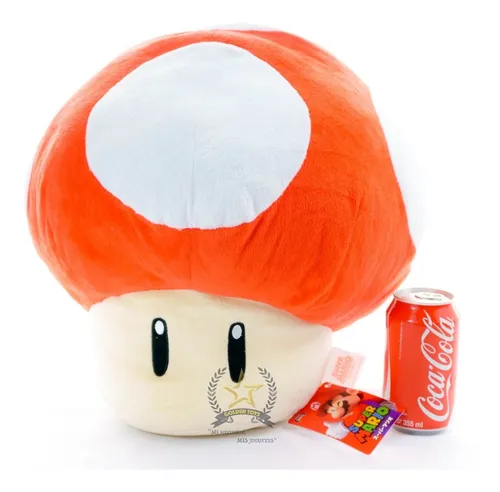 Peluche Gigante Mario Bros Hongo Japon Golden Toys