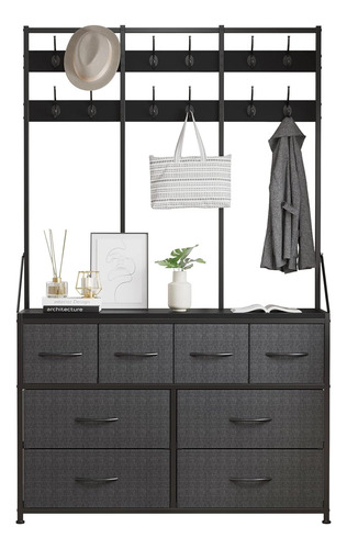 Cómoda De 8 Cajones, Cómoda Para Dormitorio, Sala De Estar,