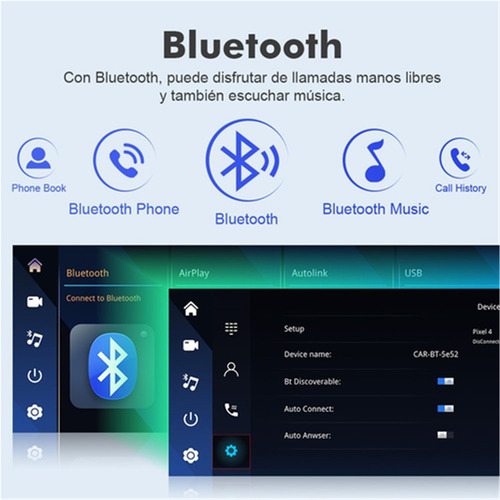 Estéreo Carplay Airplay For Bmw X5 E70 X6 E71 Cic Bt Gps