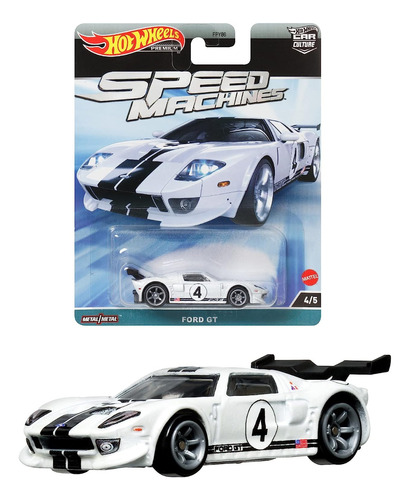 Hotwheels Premium Speed Machines Ford Gt