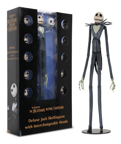 El Extraño Mundo De Jack Skellington Cabezas Intercambiables