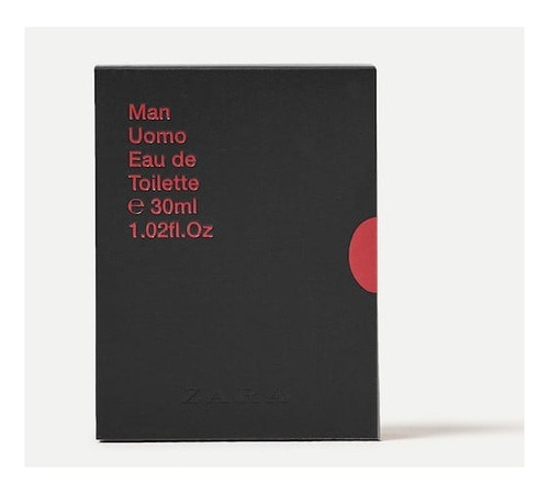 Zara Man Uomo Edt 30ml, Alternativa A One Million Paco Raban