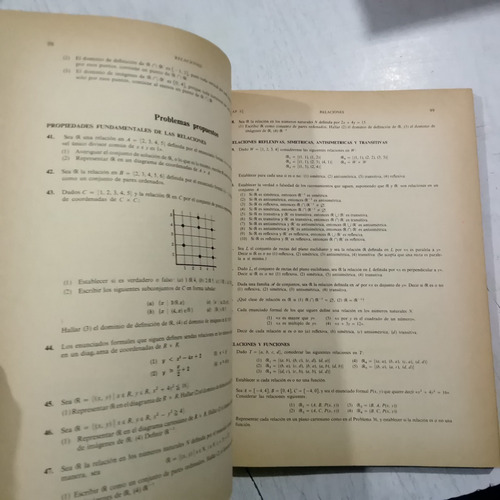 Teoría De Conjuntos Y Temas Afines Seymour Lipschutz Schaum (Usado)