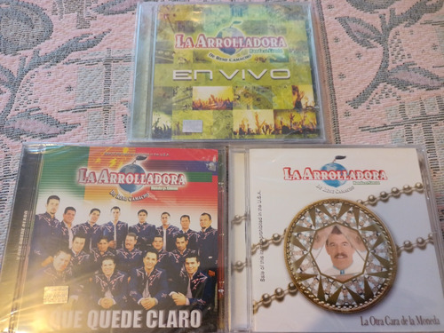La Arrolladora Banda El Limón En Vivo / La Otra Cara / Y Que (Usado)