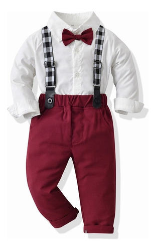 Conjunto Formal Niño Traje Fiesta Largo 1-2-3-4 Años