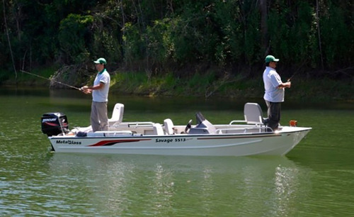 Savage 5513 Double Fishing C/ Mercury 60 4t Pronta Entrega