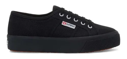 Banco Alfabeto Respeto a ti mismo Superga Negra | MercadoLibre 📦