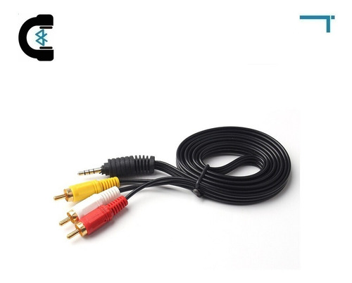Imagen 1 de 2 de Cable De Audio Aux 3.5 Mm Stereo A Rca Video Envío Gratis